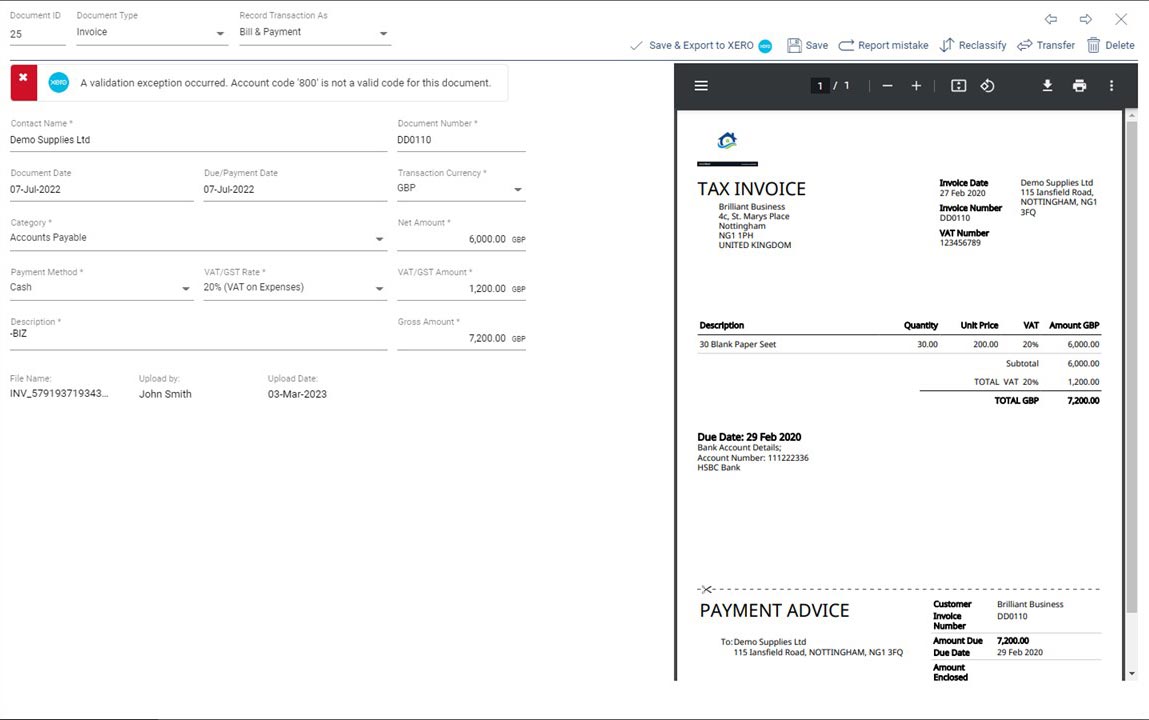 Resolving export-related error