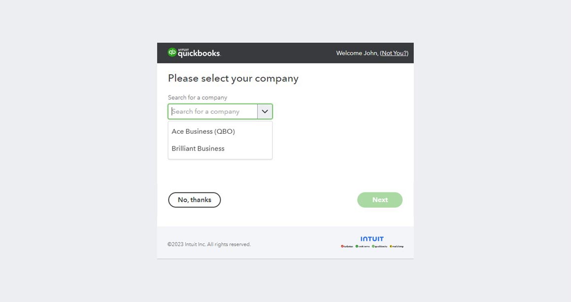 Relevant QuickBooks business