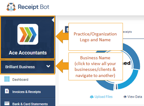 Business Navigation Menu